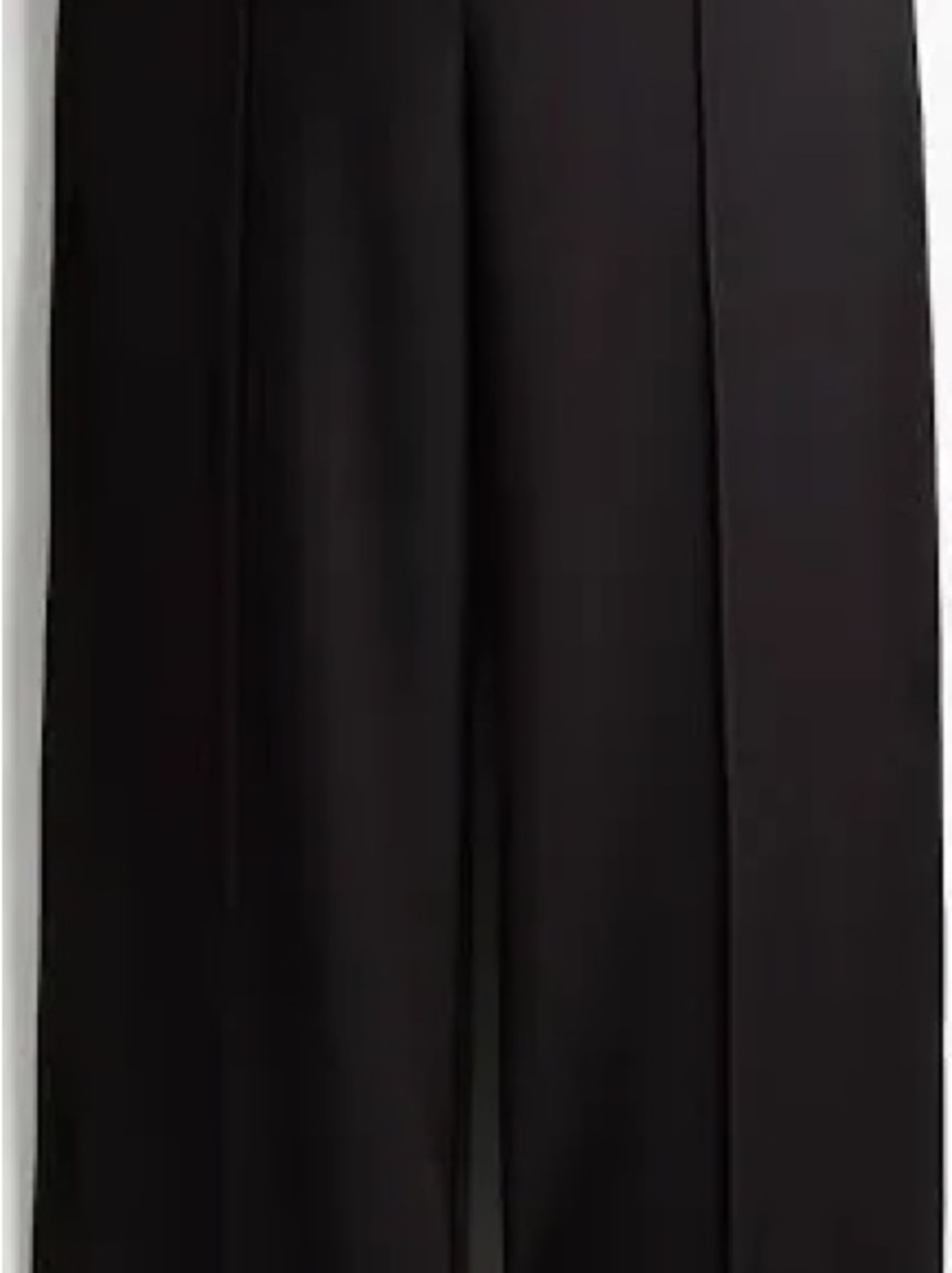 H&M Black maternity stretchy dress pants